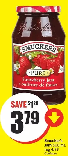 FreshCo Smucker's jam offer