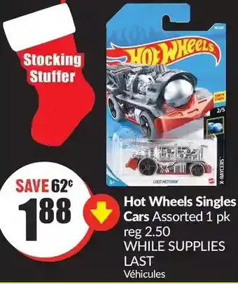 FreshCo Hot wheels singles cars offer