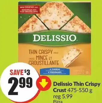 FreshCo Delissio thin crispy crust offer