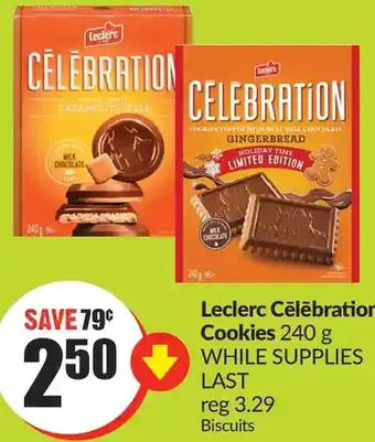 FreshCo Leclerc celebration cookies offer