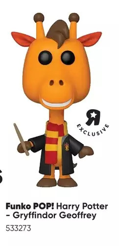 Toys R us Funko pop! ad icons: harry potter - gryffindor geoffrey - r exclusive offer