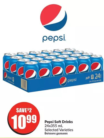 FreshCo Pepsi soft drinks offer