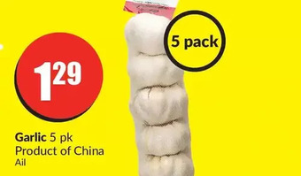 FreshCo Garlic offer