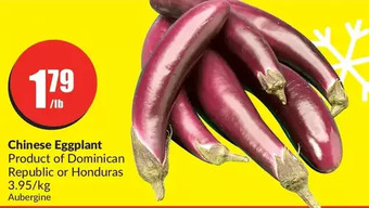 FreshCo Chinese eggplant offer