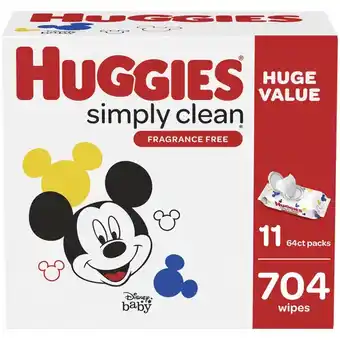 Walmart Huggies 10x or 11x or parent's choice 12x wipes offer