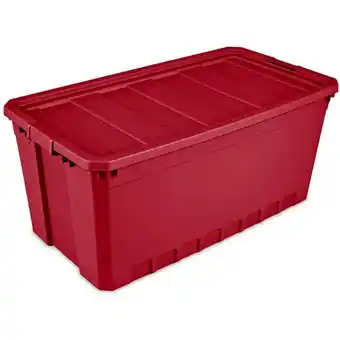 Walmart Sterilite 189 l stacker tote offer