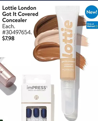 Walmart Lottie london got it covered concealer offer