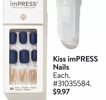 Walmart Kiss impress nails offer