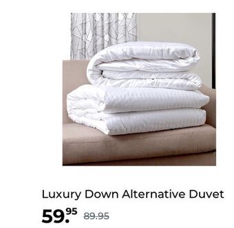 Linen Chest Luxury down alternative duvet offer