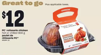 Valu-mart Pc rotisserie chicken offer