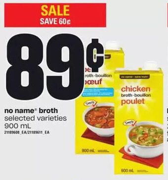 Zehrs Markets No name broth offer