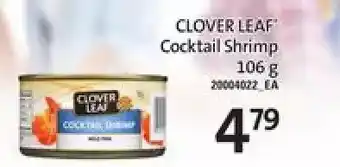 Loblaws Clover leaf cocktail shrimp offer