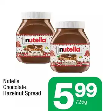 Highland Farms Nutella chocolate hazelnut spread offer