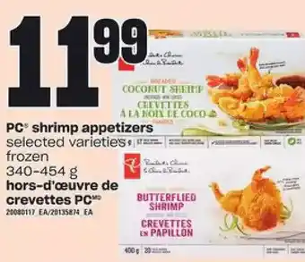 Independent Grocer Pc shrimp appetizer offer