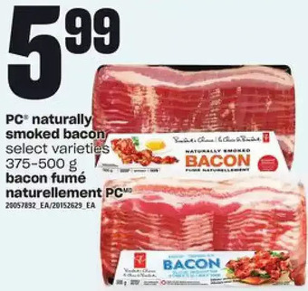 Independent Grocer Pc naturally smoked bacon offer
