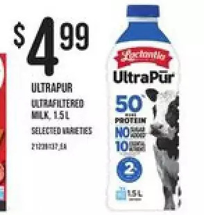 Loblaws Lactantia ultrapur ultrafiltered milk offer