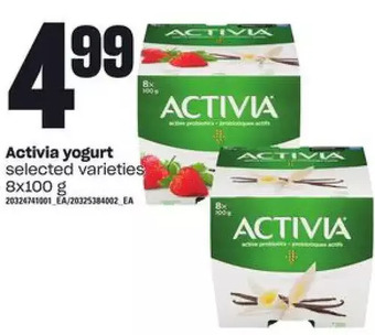 Independent Grocer Activia yogurt offer