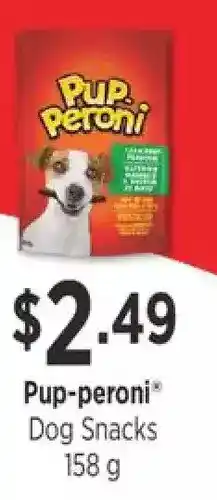 Fortinos Pup-peroni dog snacks offer