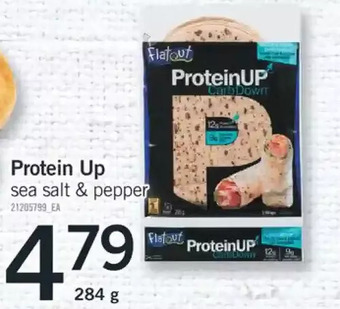 Fortinos Protein up sea salt & pepper offer