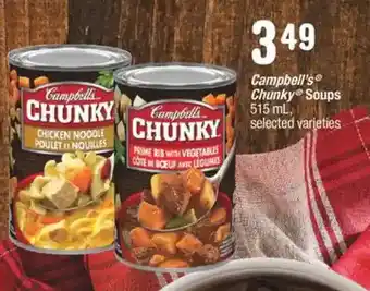Fortinos Campbell's chunky soups offer