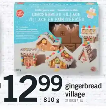 Fortinos Gingerbread village offer