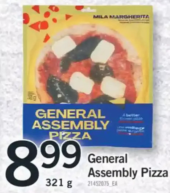 Fortinos General assembly pizza offer