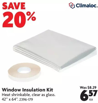 Home Hardware Window insulation kit offer