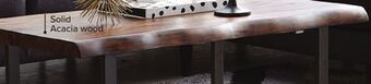 Leon's Natura coffee table - walnut offer