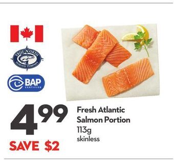 Longo's Fresh atlantic salmon portion offer