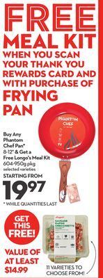 Longo's Meal kit offer