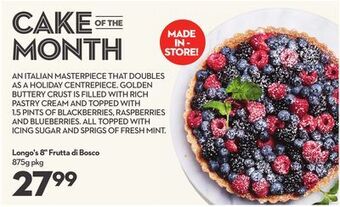 Longo's Longo's 8" frutta di bosco offer