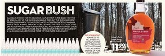 Longo's Longo's pure maple syrup offer