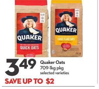 Longo's Quaker oats offer