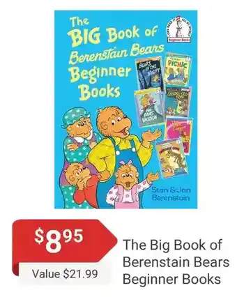 Samko & Miko Toy Warehouse The big book of berenstain bears beginner books offer