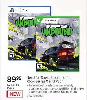 The Source Need for speed unbound for xbox series x and ps5 offer