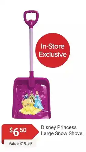 Samko & Miko Toy Warehouse Disney princess large snow shovel offer