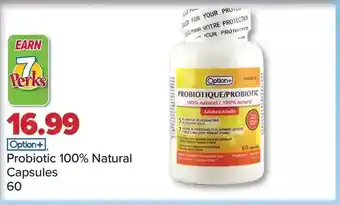 PharmaChoice Probiotic 100% natural capsules offer