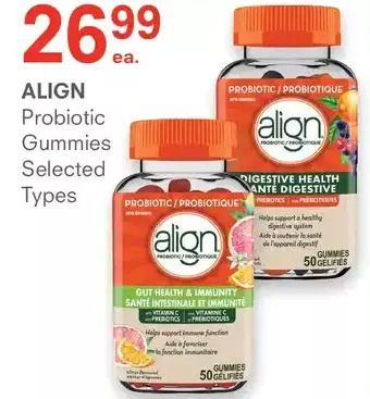 Guardian Pharmacy Align probiotic gummies offer