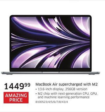 The Source Apple macbook air supercharged with m2 offer