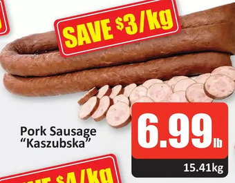 Starsky Pork sausage "kaszubska" offer