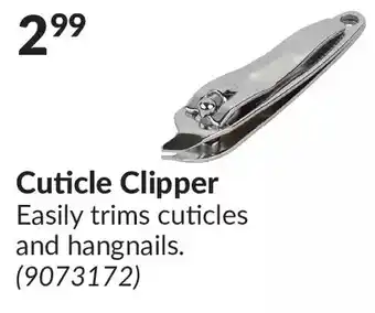 Princess Auto Cuticle clipper offer