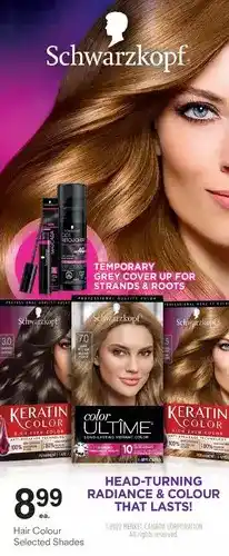 Guardian Pharmacy Hair colour shades offer