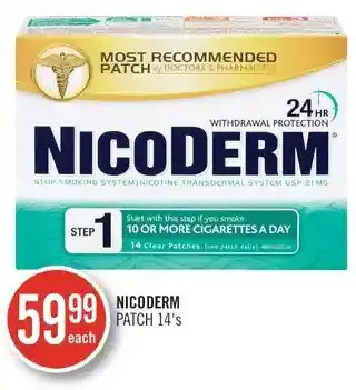 Shoppers Drug Mart Nicoderm patch offer