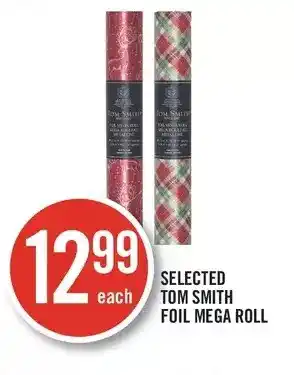 Shoppers Drug Mart Tom smith foil mega roll offer