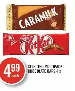 Shoppers Drug Mart Multipack chocolate bars offer