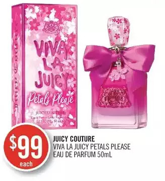 Shoppers Drug Mart Juicy couture viva la juicy petals please eau de parfum offer