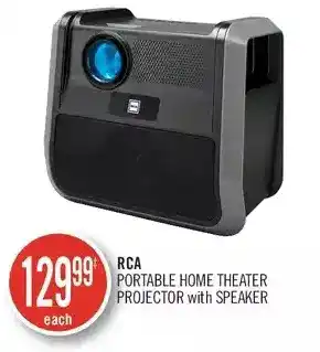 Shoppers Drug Mart Rca portable home theater projector with speaker offer