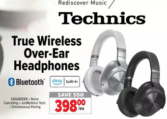 2001 Audio Video Technics true wireless over-ear headphones offer