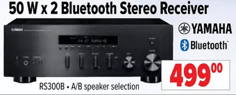 2001 Audio Video Yamaha 50 w x 2 bluetooth stereo receiver offer