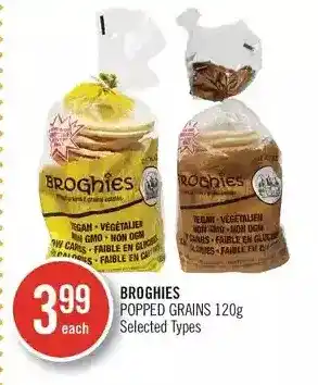 Shoppers Drug Mart Broghies popped grains offer